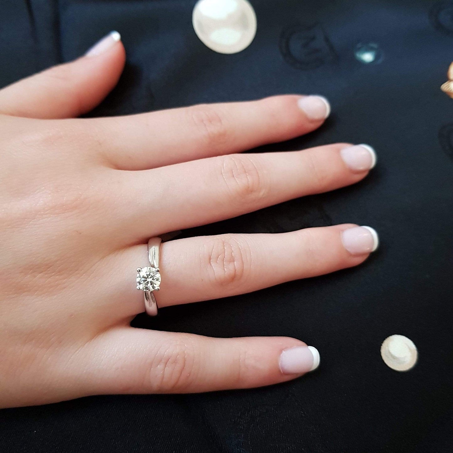diamond solitaire ring - Engagement Rings